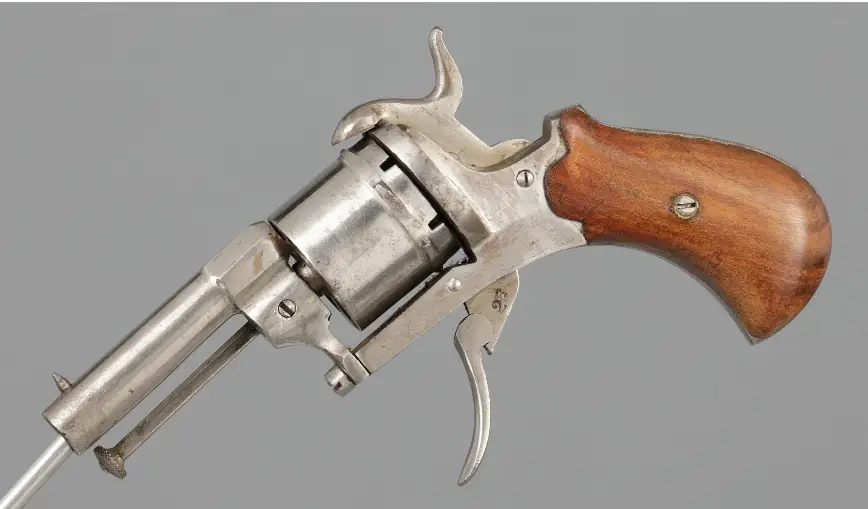 Německý double action Revolver v kalibru 7mm Pinfire / Lefau