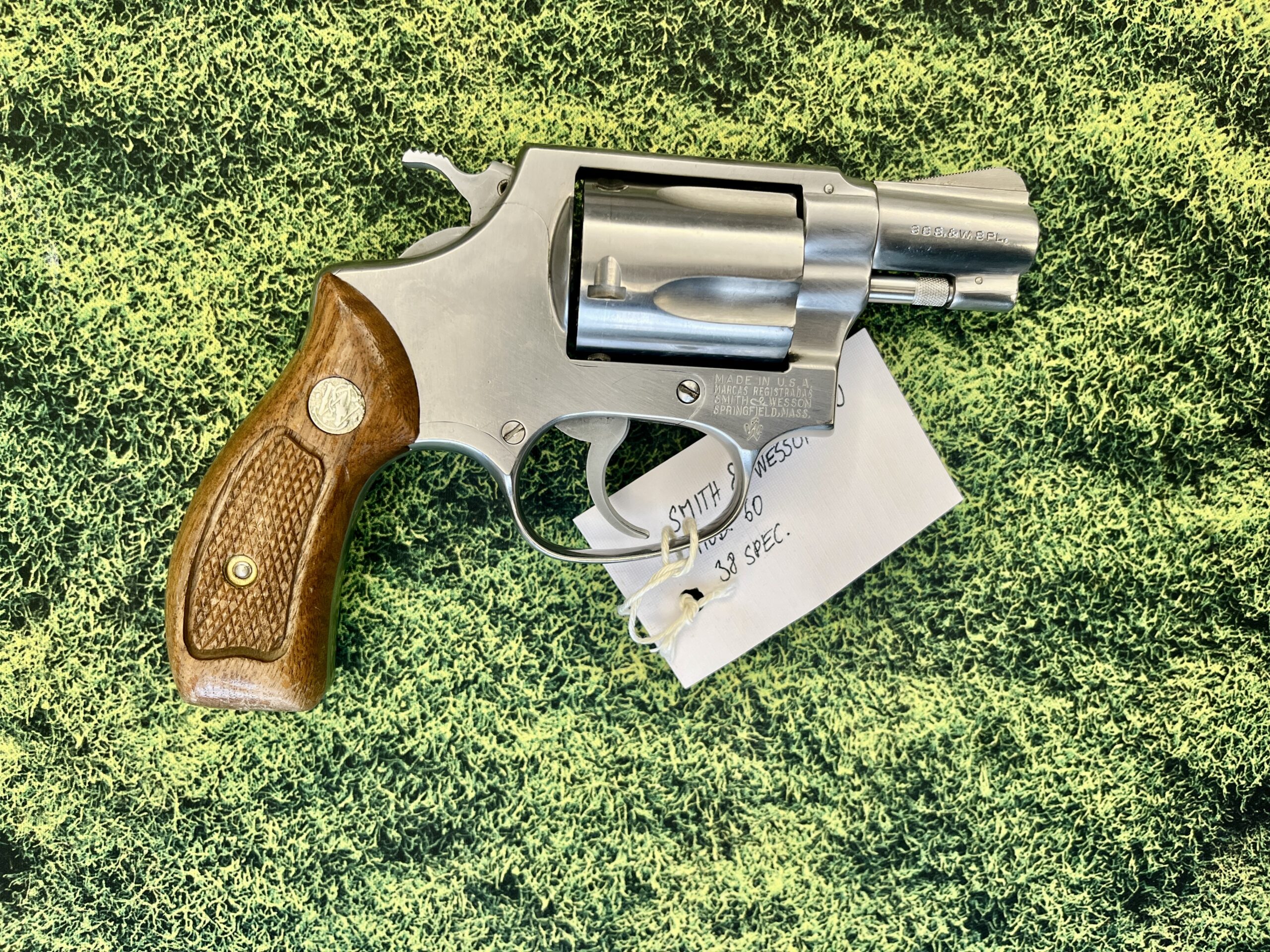 Smith & Wesson Model 60 Chief’s Special, .38 spec.