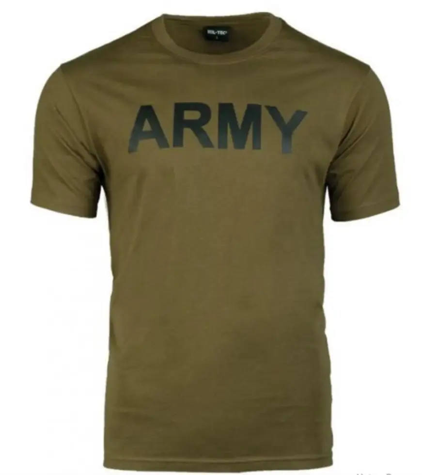 ARMY triko zelené