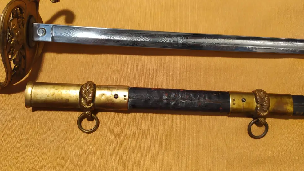 důstojnická šavle US NAVY M1852