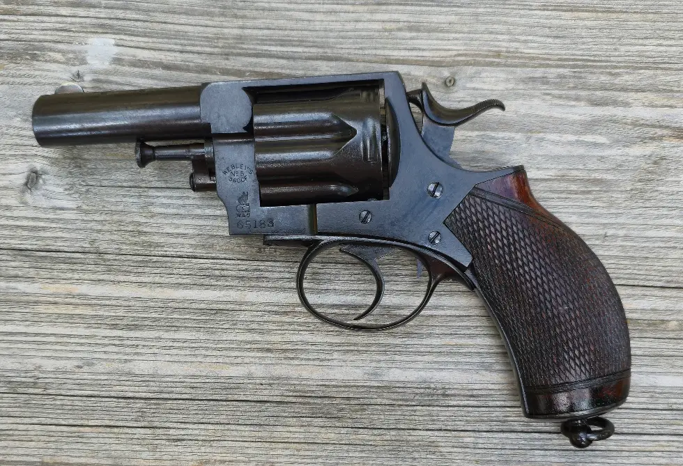 Webley No.5 .360 CF – rané provedení