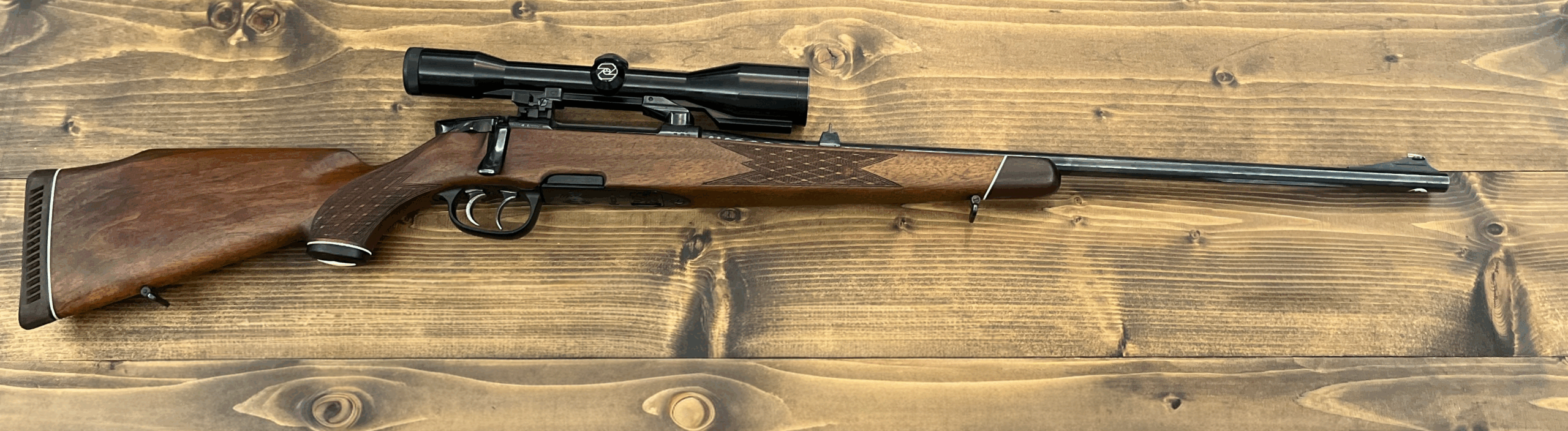 Steyr Mannlicher M — opakovací kulovnice .30‑06 + Zeiss Diatal 6 (6×42) na švenk šíně