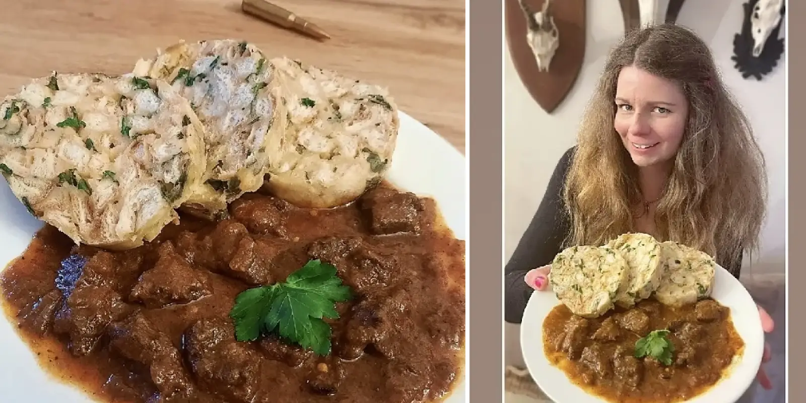 Zvěřina na talíři + můj recept