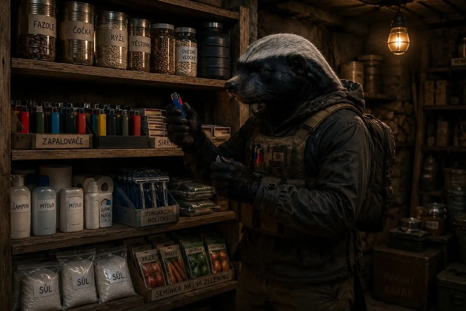 Zásoby, osobní potřeba vs. barter