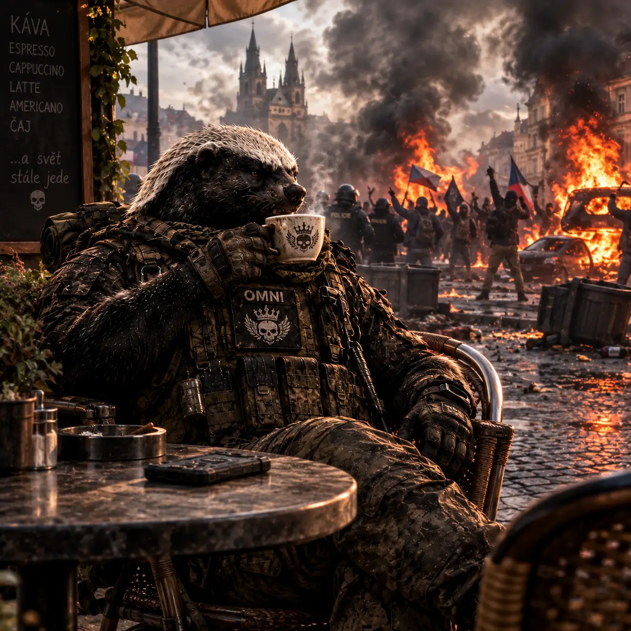 Prepper a protesty?